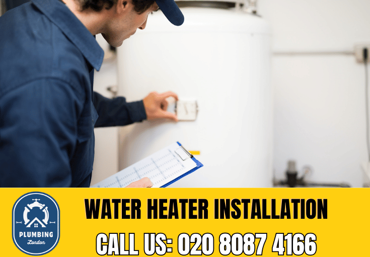 water heater installation Wembley